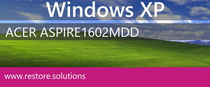 Acer Aspire 1602M Windows XP