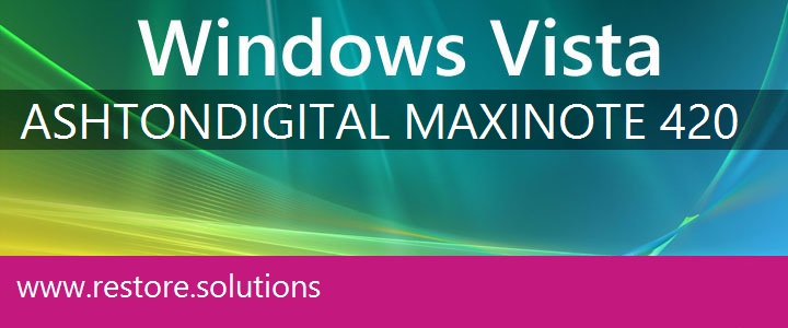 Ashton Digital MaxiNote 420 Windows Vista