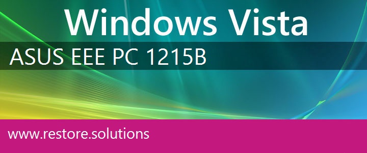 Asus Eee PC 1215B Windows Vista