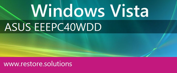 Asus Eee PC 40W Windows Vista