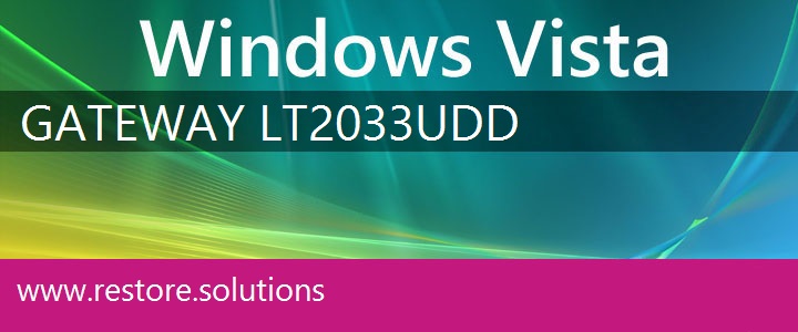 Gateway LT 2033u Windows Vista