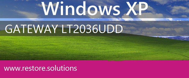 Gateway LT2036u Windows XP