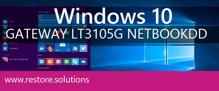 Gateway LT3105g Netbook recovery