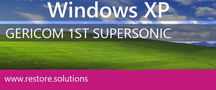 Gericom 1st SuperSonic Windows XP