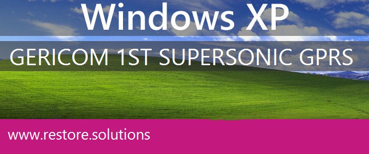Gericom 1st Supersonic GPRS Windows XP