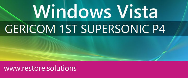 Gericom 1st Supersonic P4 Windows Vista