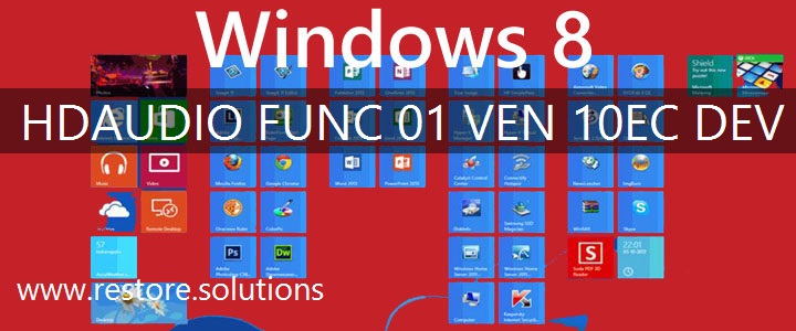HDAUDIO\FUNC_01&VEN_10EC&DEV_0268 Windows 8 Drivers