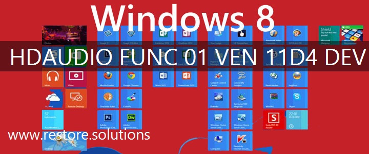 HDAUDIO\FUNC_01&VEN_11D4&DEV_1984 Windows 8 Drivers