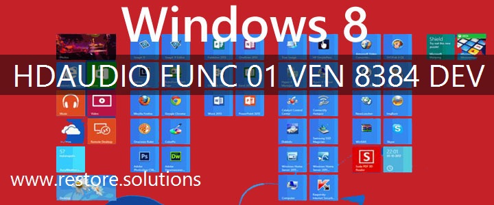 HDAUDIO\FUNC_01&VEN_8384&DEV_7680 Windows 8 Drivers