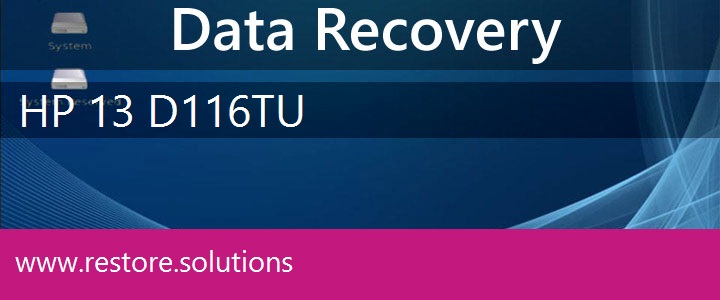 HP 13-D116TU Data Recovery 