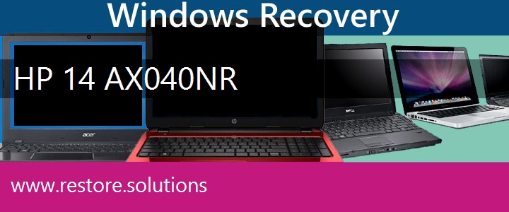 HP 14-AX040NR Laptop recovery