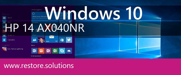 HP 14-AX040NR Windows 10