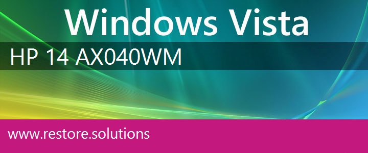 HP 14-AX040WM Windows Vista