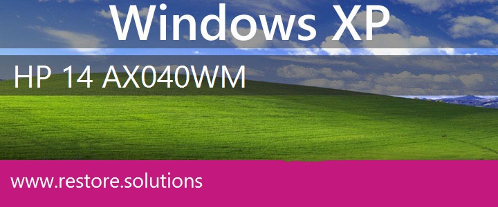 HP 14-AX040WM Windows XP