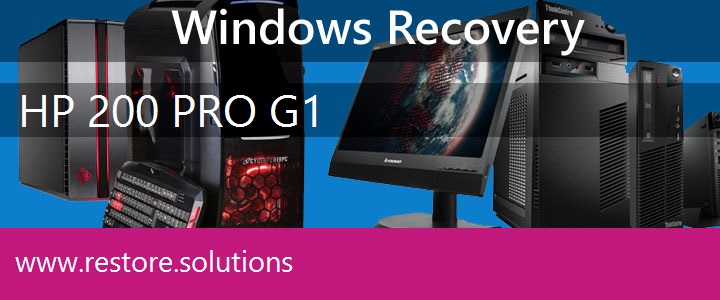 HP 200 Pro G1 PC recovery