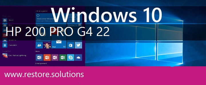 HP 200 Pro G4 22 Windows 10
