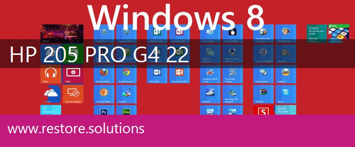 HP 205 Pro G4 22 Windows 8