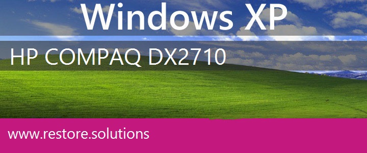 HP Compaq dx2710 Windows XP