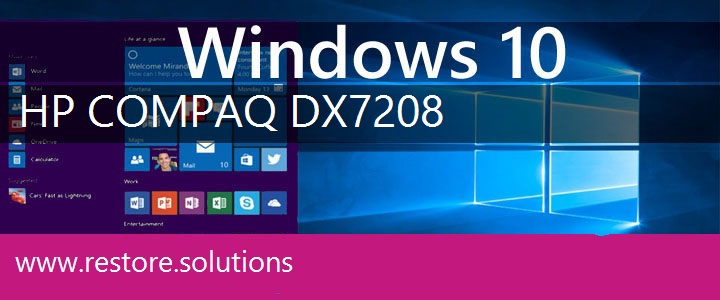 HP Compaq dx7208 Windows 10