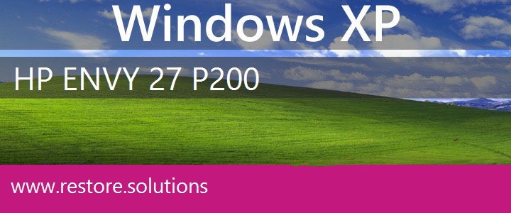 HP ENVY 27-p200 Windows XP