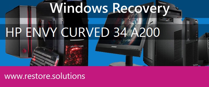 HP ENVY Curved 34-a200 PC recovery