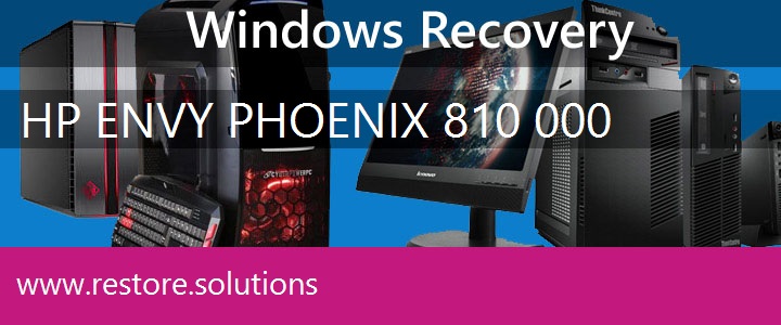 HP ENVY Phoenix 810-000 PC recovery