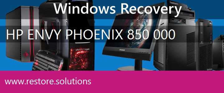 HP ENVY Phoenix 850-000 PC recovery
