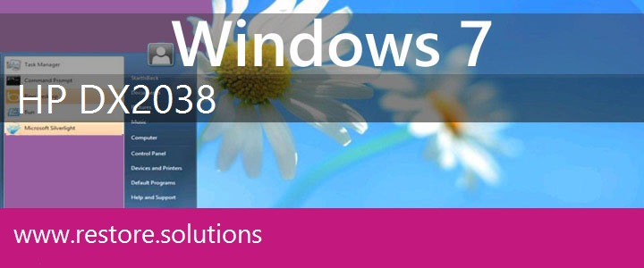 HP dx2038 Windows 7