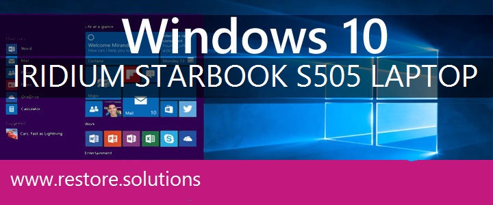 Iridium Starbook S505 Laptop recovery