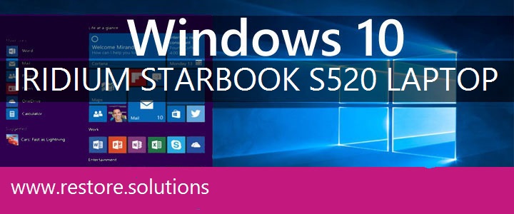 Iridium Starbook S520 Laptop recovery