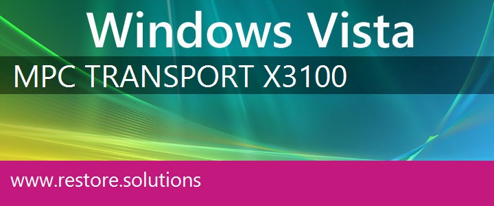 MPC TransPort X3100 Windows Vista