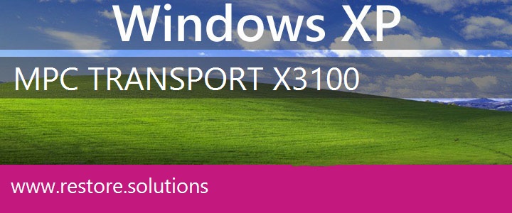 MPC TransPort X3100 Windows XP