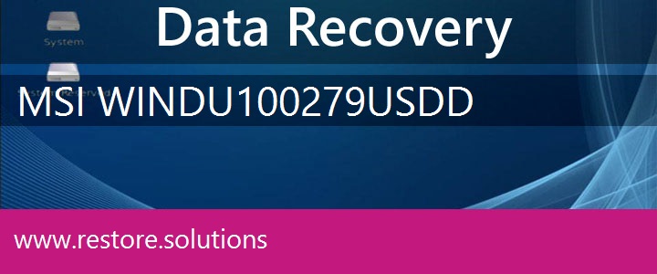 MSI Wind U100-279US Data Recovery 