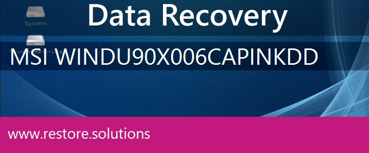 MSI Wind U90X-006CA Pink Data Recovery 