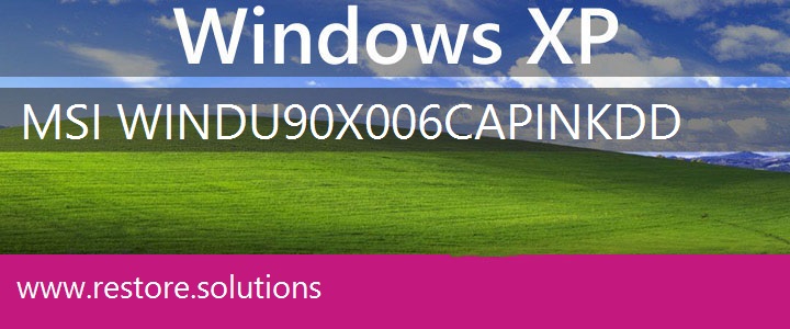 MSI Wind U90X-006CA Pink Windows XP