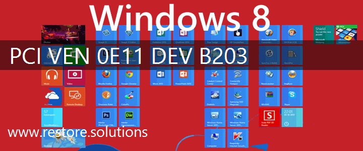 PCI\VEN_0E11&DEV_B203 Windows 8 Drivers