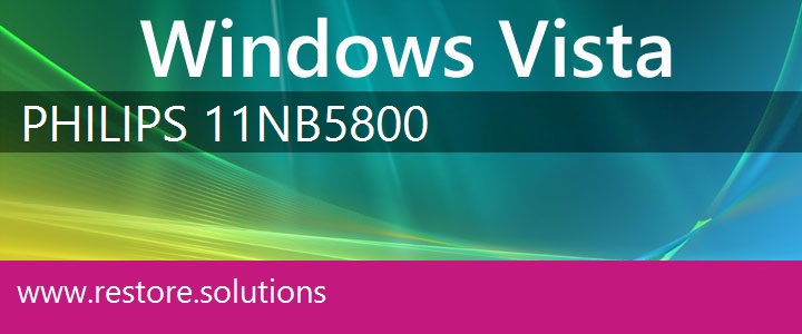 Philips 11NB5800 Windows Vista