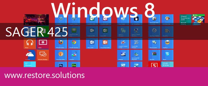 Sager 425 Windows 8