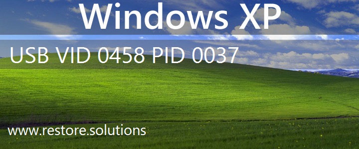 USB\VID_0458&PID_0037 Windows XP Drivers