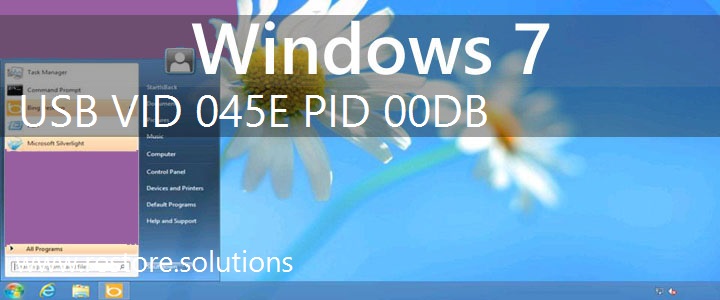 USB\VID_045E&PID_00DB Windows 7 Drivers