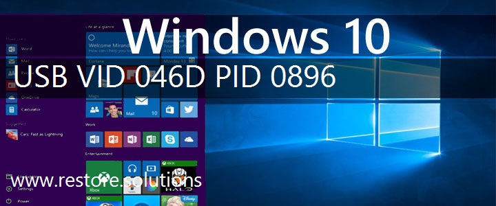 USB\VID_046D&PID_0896 Windows 10 Drivers