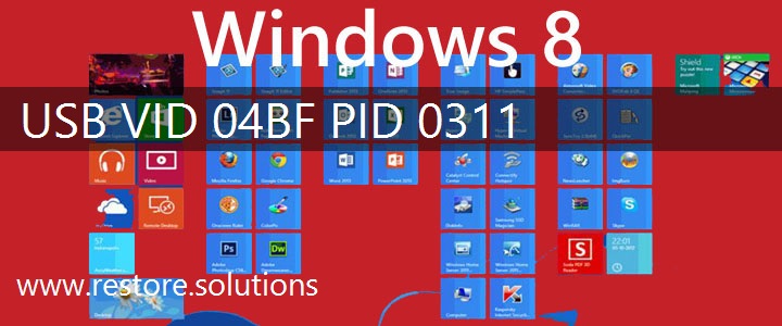 USB\VID_04BF&PID_0311 Windows 8 Drivers