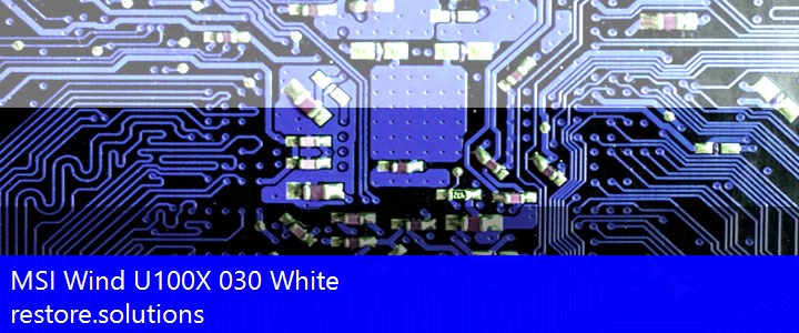 MSI Wind U100X-030 White