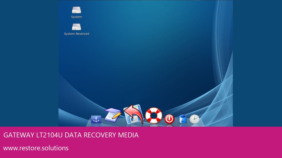 Gateway LT2104u data recovery