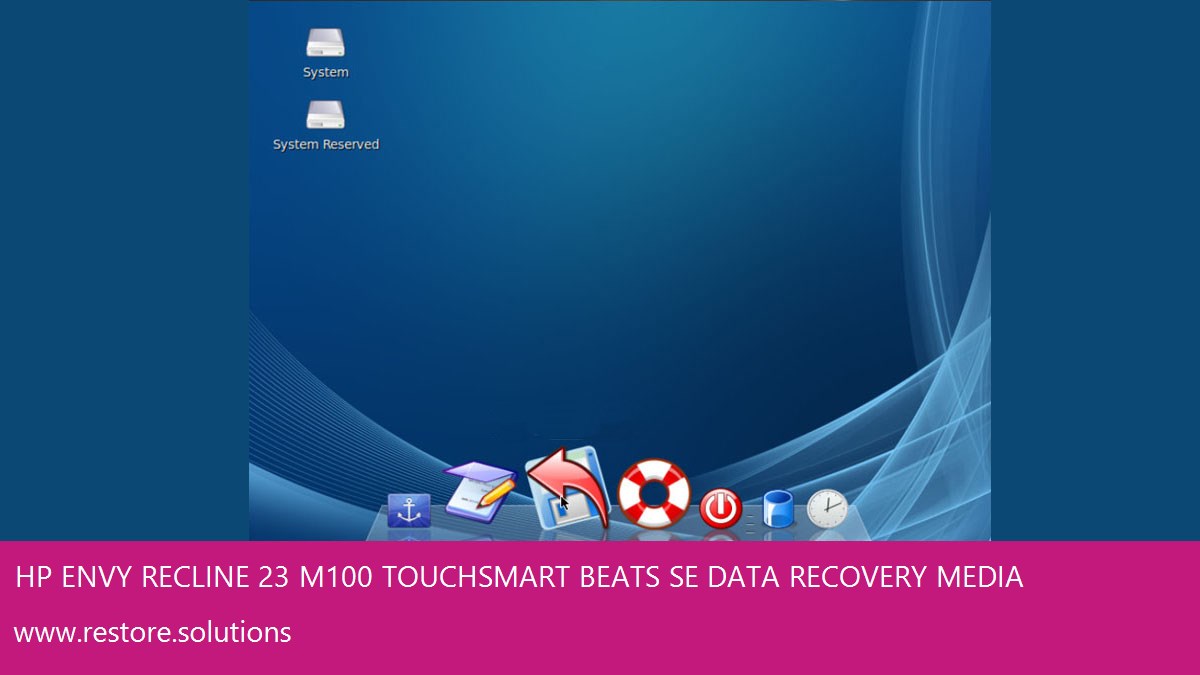 HP ENVY Recline 23-m100 TouchSmart Beats SE data recovery