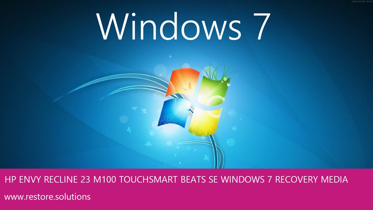 HP ENVY Recline 23-m100 TouchSmart Beats SE Windows® 7 screen shot