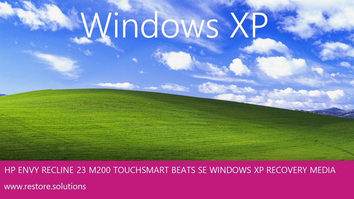 HP ENVY Recline 23-m200 TouchSmart Beats SE Windows® XP screen shot