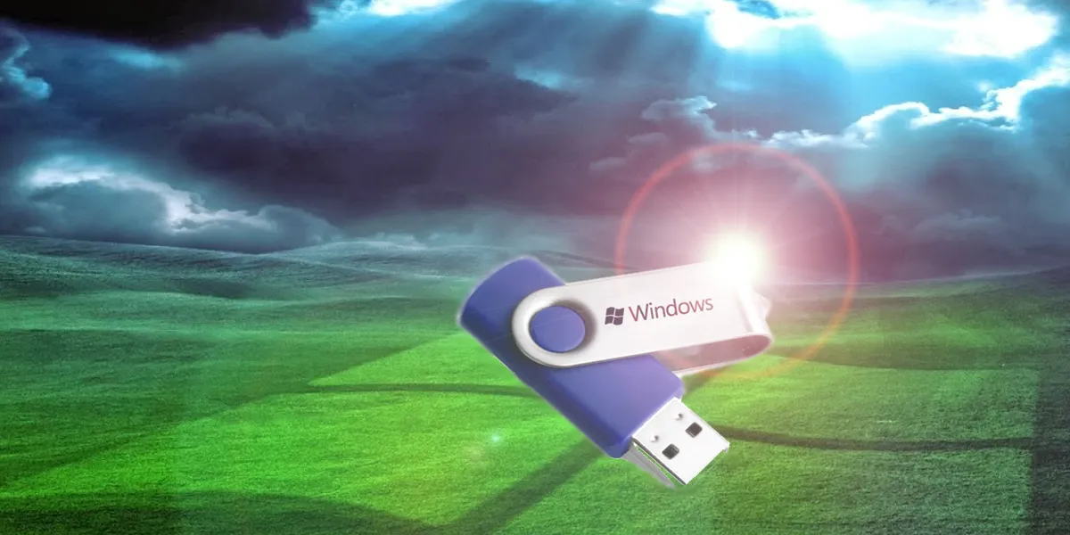 make a windows recovery usb from a download