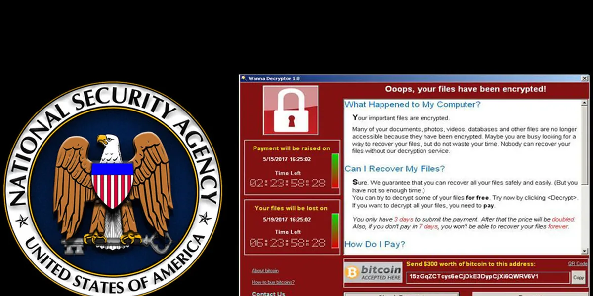 Wanacry NSA screenshot