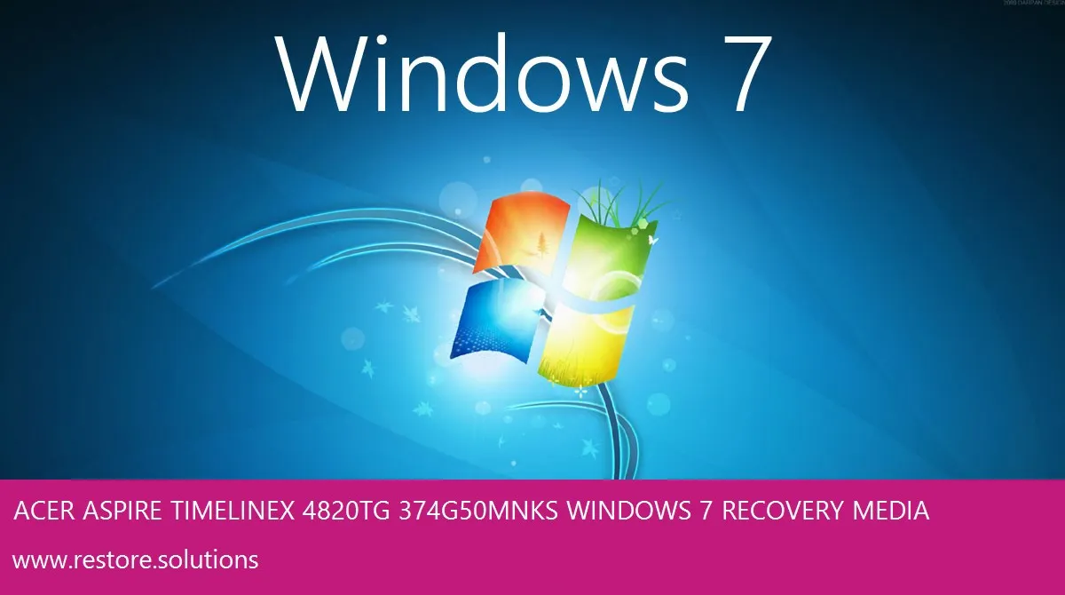 Acer Aspire TimelineX-4820TG-374G50Mnks Windows 7 screen shot